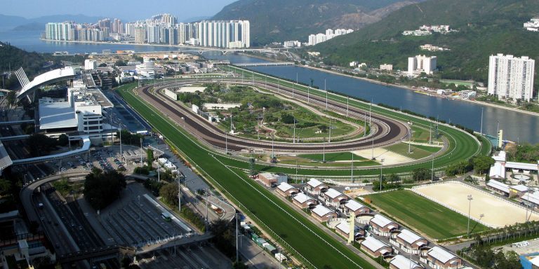 Hong Kong Jockey Club with a view of the racecourse and KVM solution