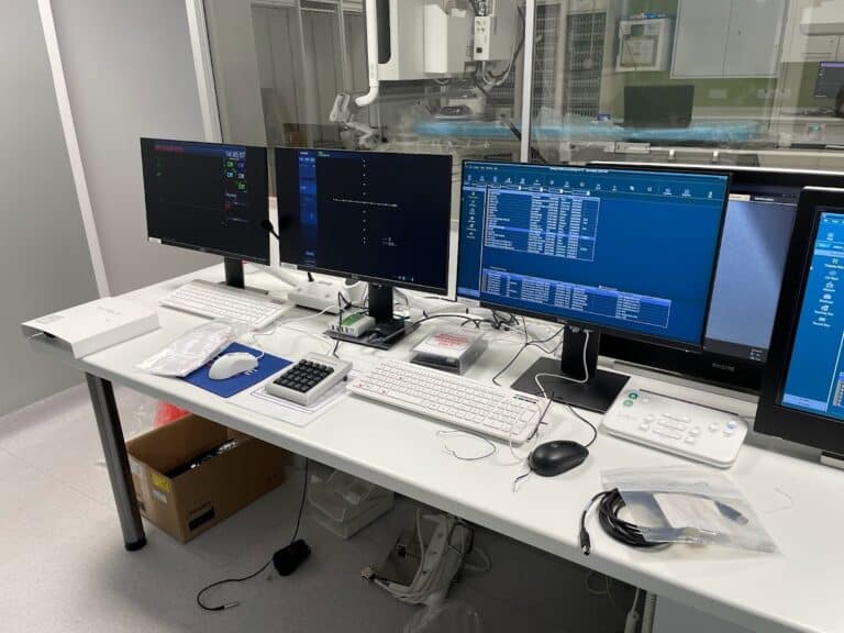 Hospital management system utilizing KVM technology.